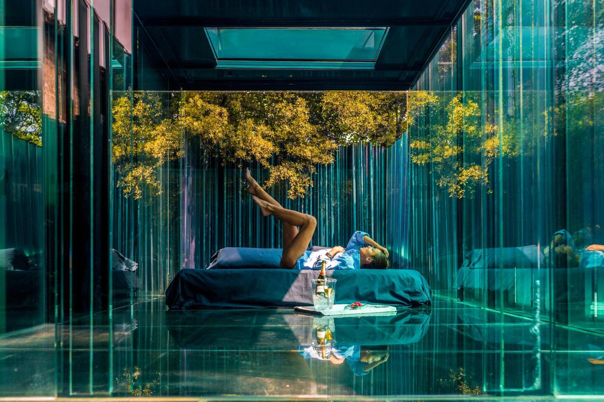 Les Cols Pavellons Pension Olot Buitenkant foto